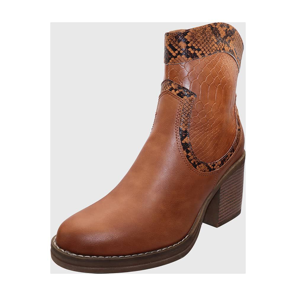 Bota Corta Print Camel image number 0.0